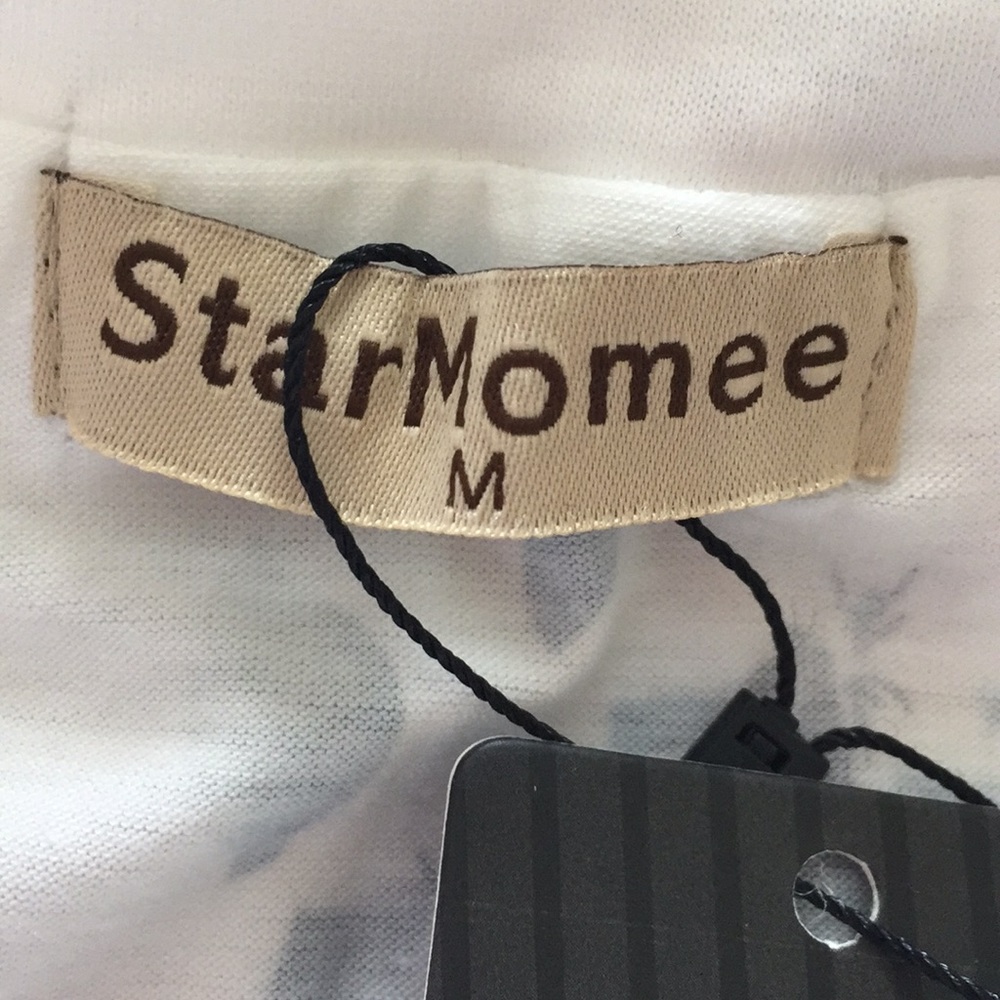 StarMomee Cold Shoulder  Maternity Top - One XXL - Picture 8 of 8